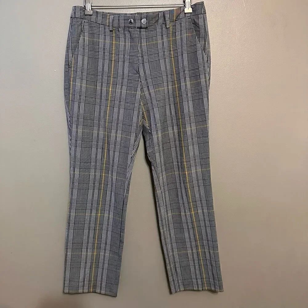 Mango pause cropped pants